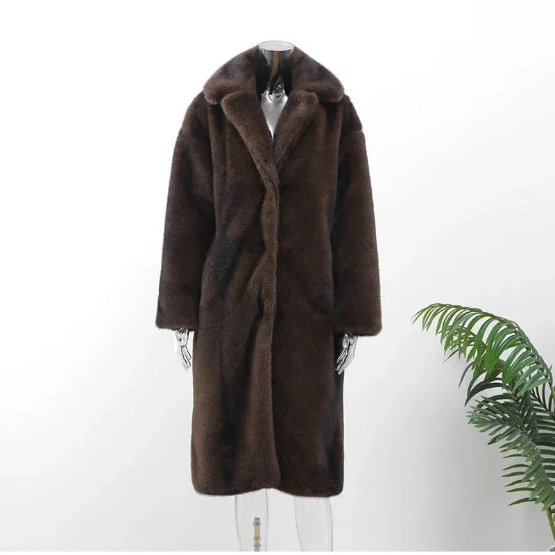 Sofia Women's Faux Fur Coat