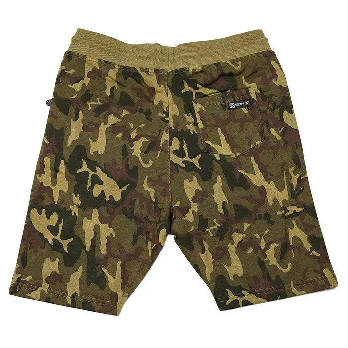 Sonik Camo Fleece Shorts