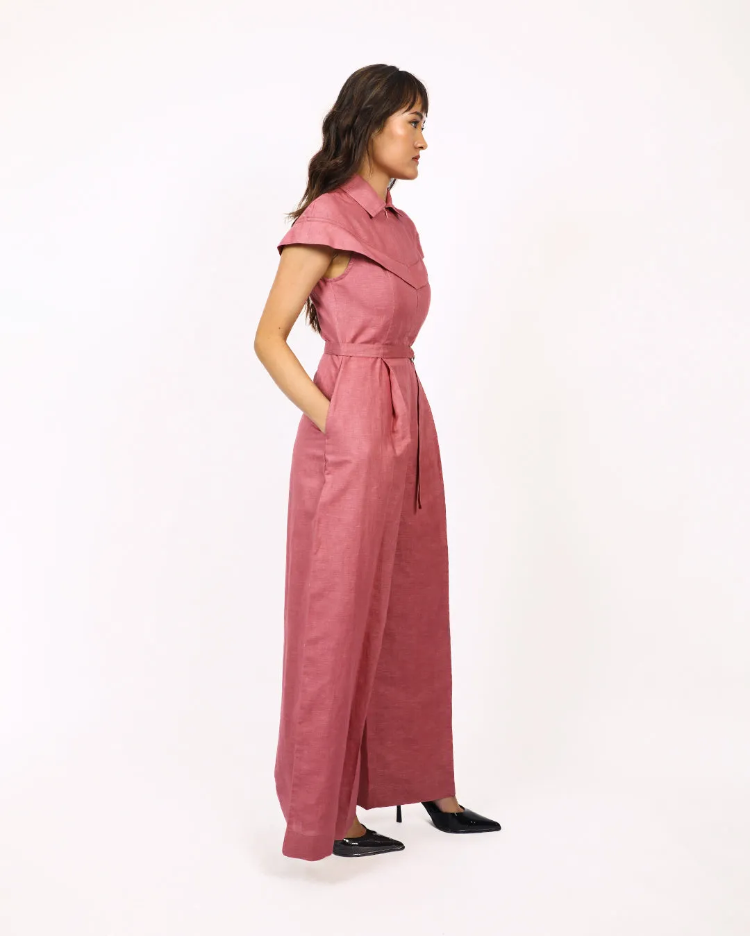 Sophie Cape Jumpsuit