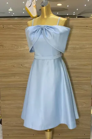 Spaghetti Straps A-line Homecoming Dresses