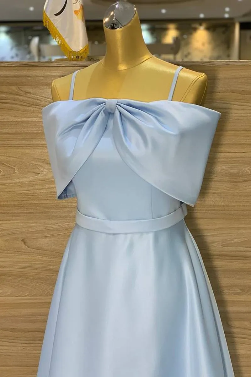 Spaghetti Straps A-line Homecoming Dresses