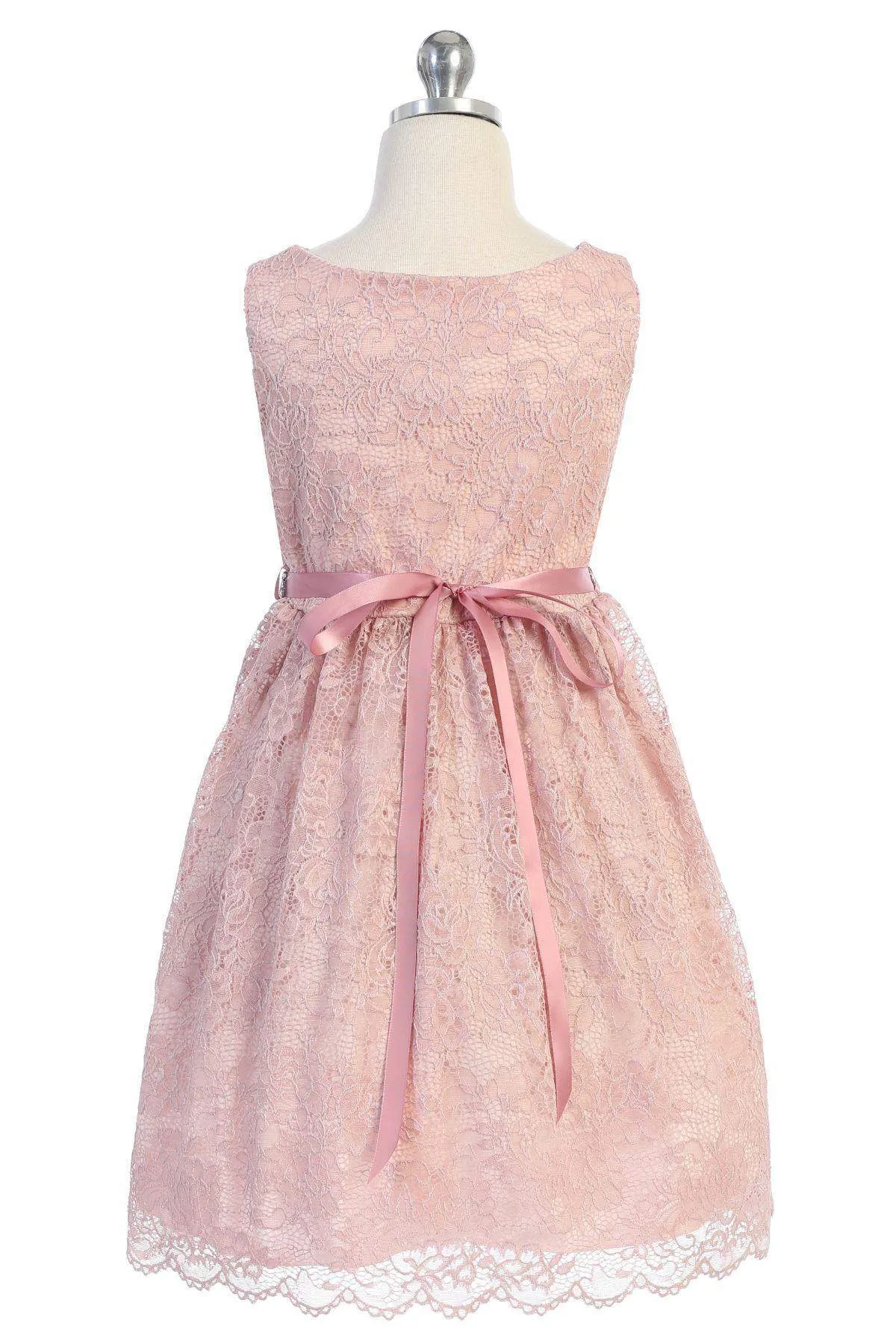 Stretch Lace Dress shiny diamond-back