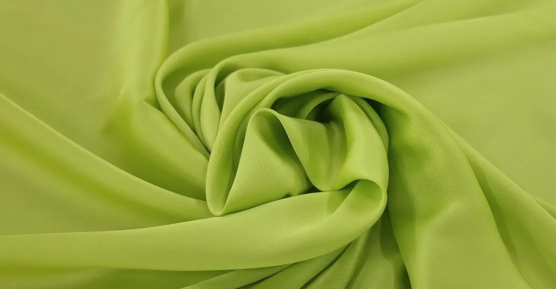 Stretch Satin Chiffon Squash