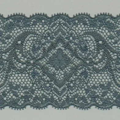 Stretch Trimming Lace #103 Smoke Gray