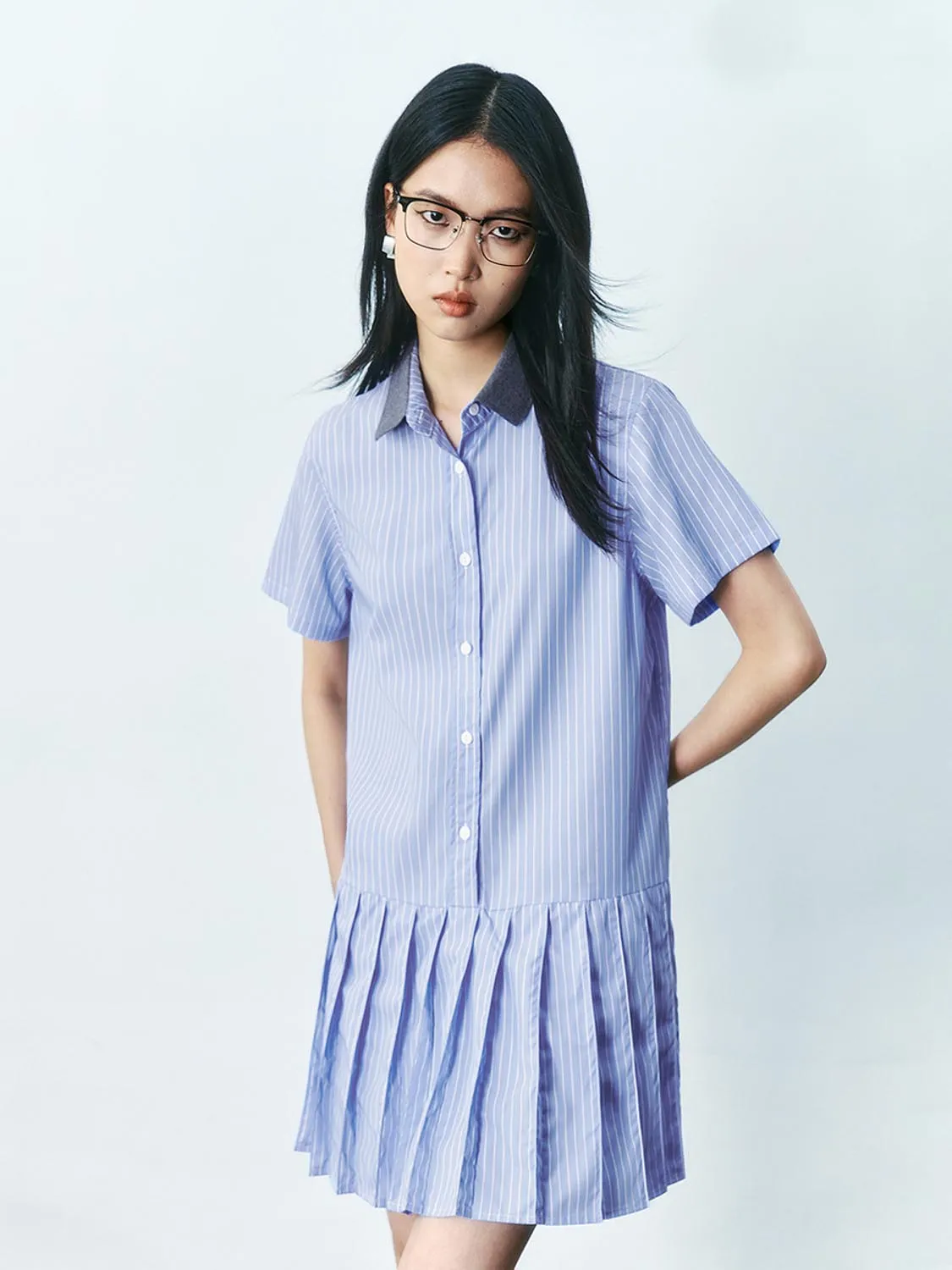 Striped Cami Straight Dresses