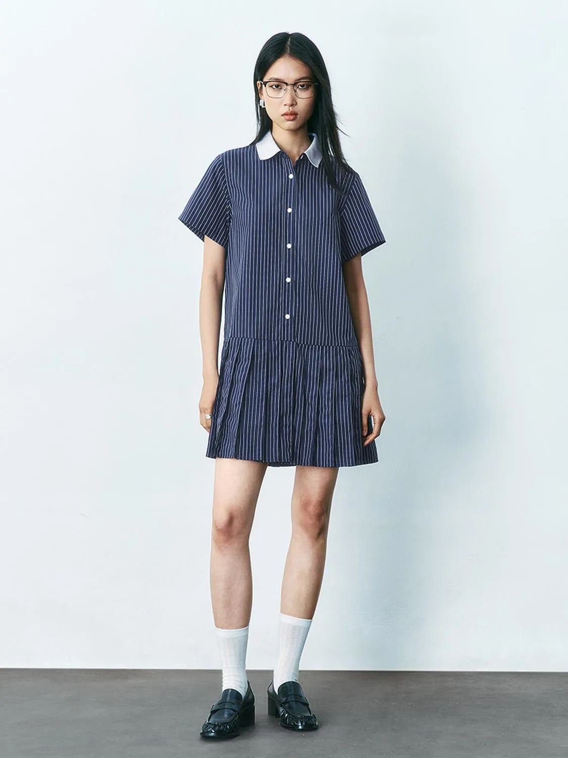 Striped Cami Straight Dresses