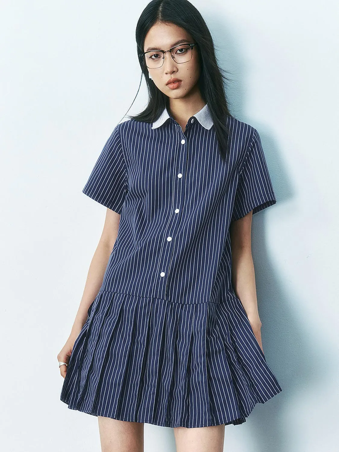 Striped Cami Straight Dresses