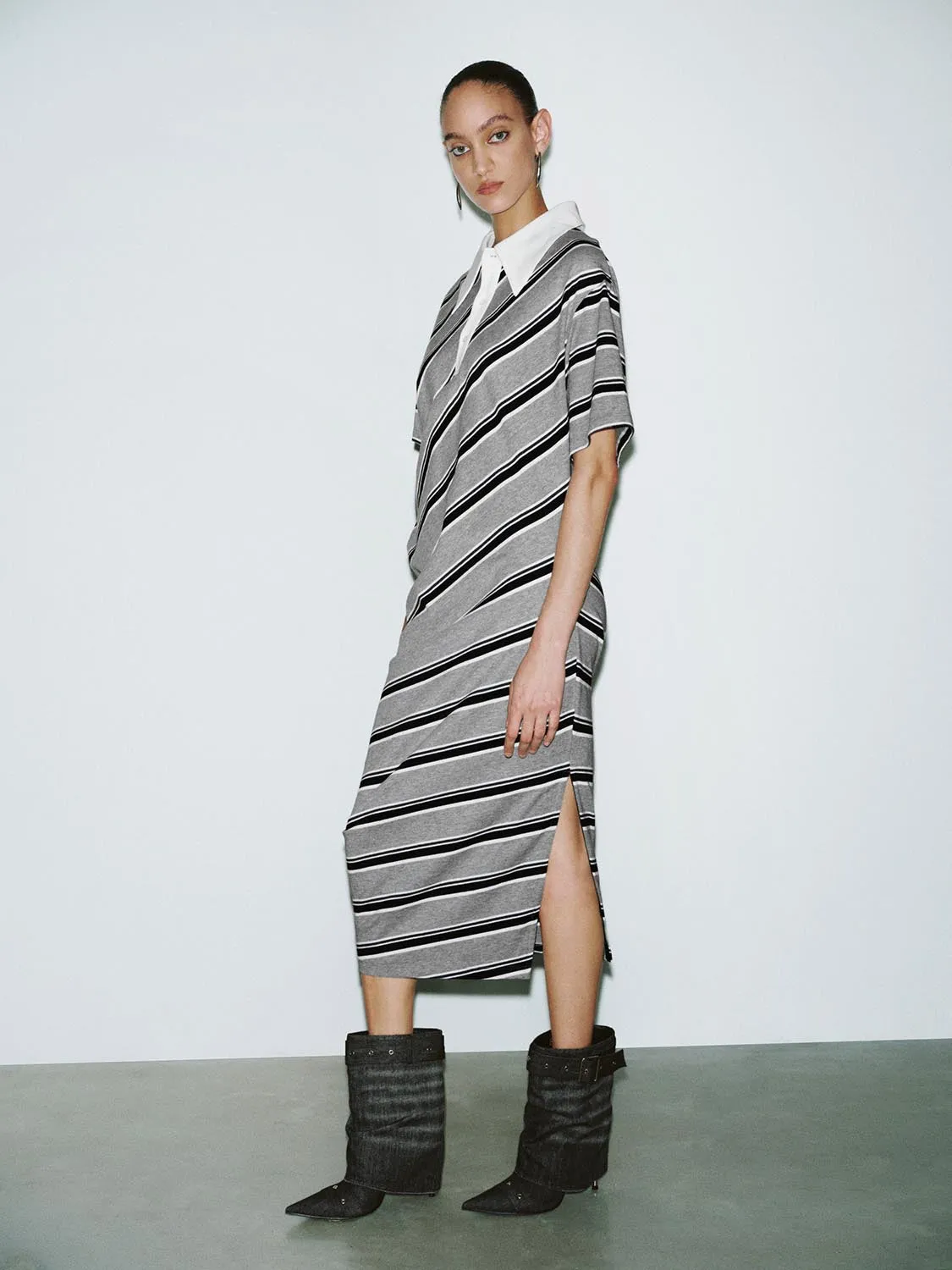 Striped Straight Dresses