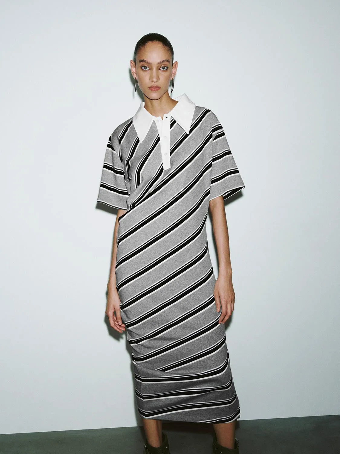Striped Straight Dresses