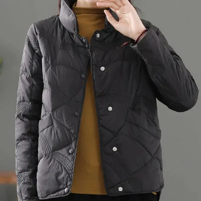 Stylish and cozy women's coat by Lindy