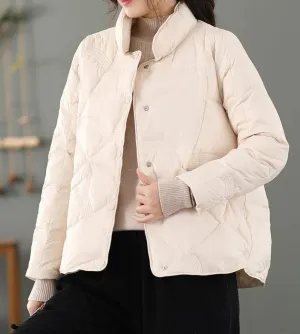 Stylish and cozy women's coat by Lindy