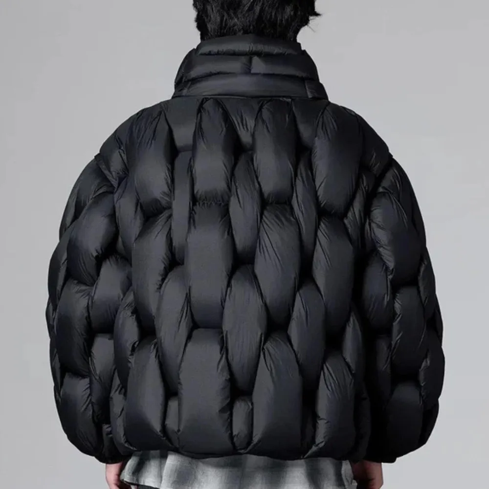 Stylish men's puffer jacket - Chritian