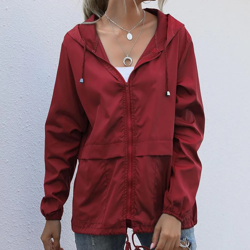 Summer hooded jacket, wind resistant – Monet