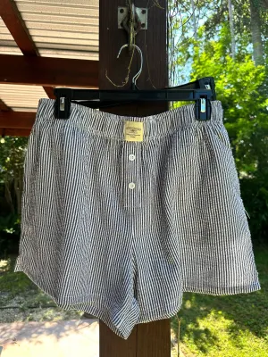 Sunkissed Coconut  Black Stripe Everyday Boxer Shorts