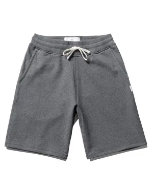 Sweatshort Midweight Terry Heather Charcoal