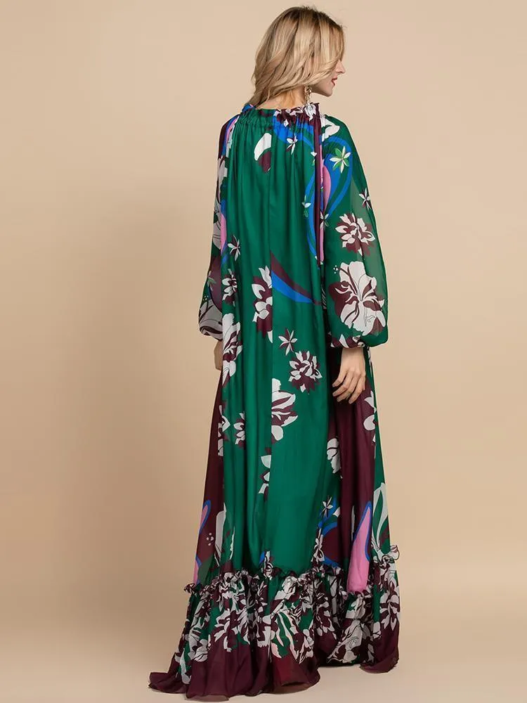 Sweet Moments Floral Maxi Dress