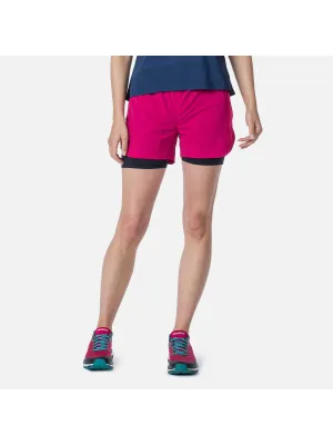 Szorty ROSSIGNOL W Trail Shorts - czerwony