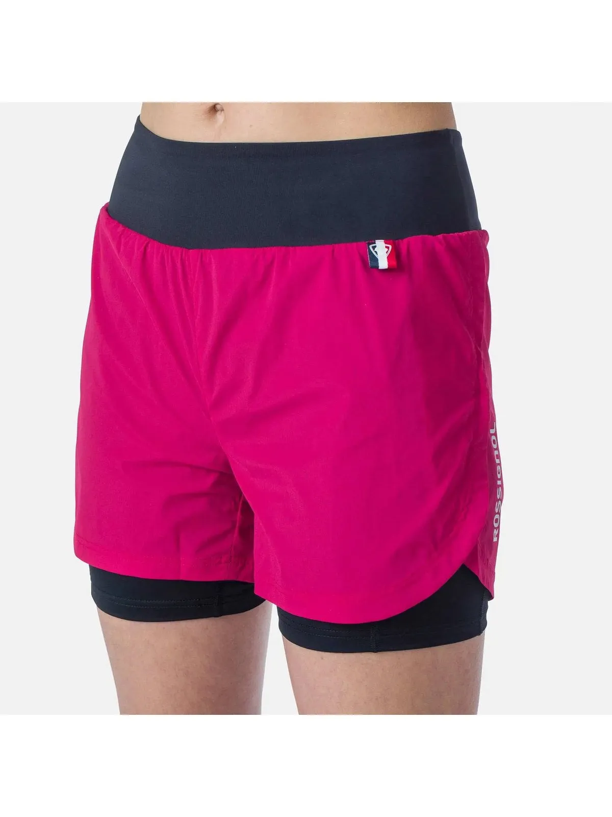 Szorty ROSSIGNOL W Trail Shorts - czerwony