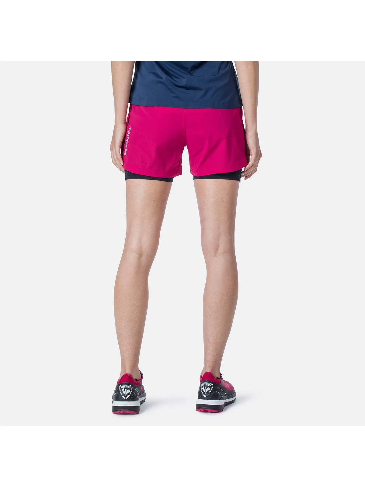 Szorty ROSSIGNOL W Trail Shorts - czerwony