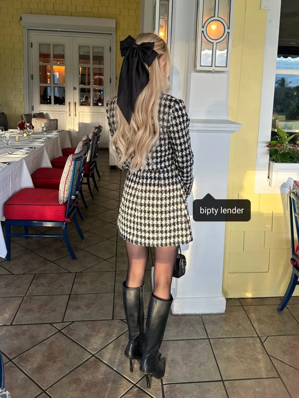 Tailored Mini Dress