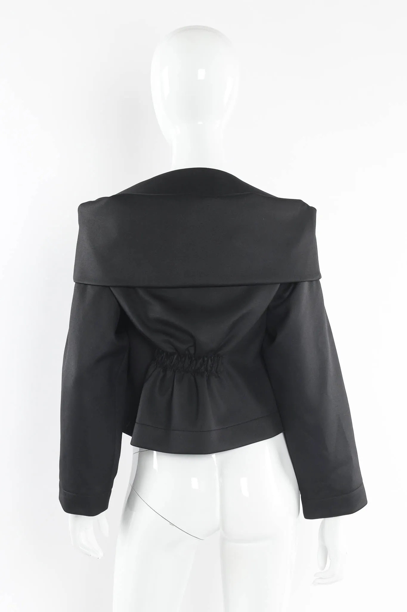 Tailored Shawl Wrap Top