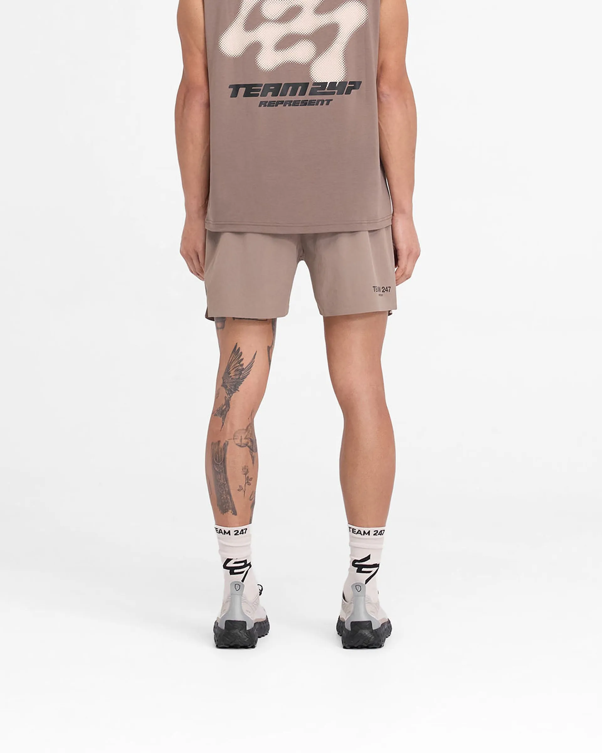 Team 247 Fused Shorts - Umber