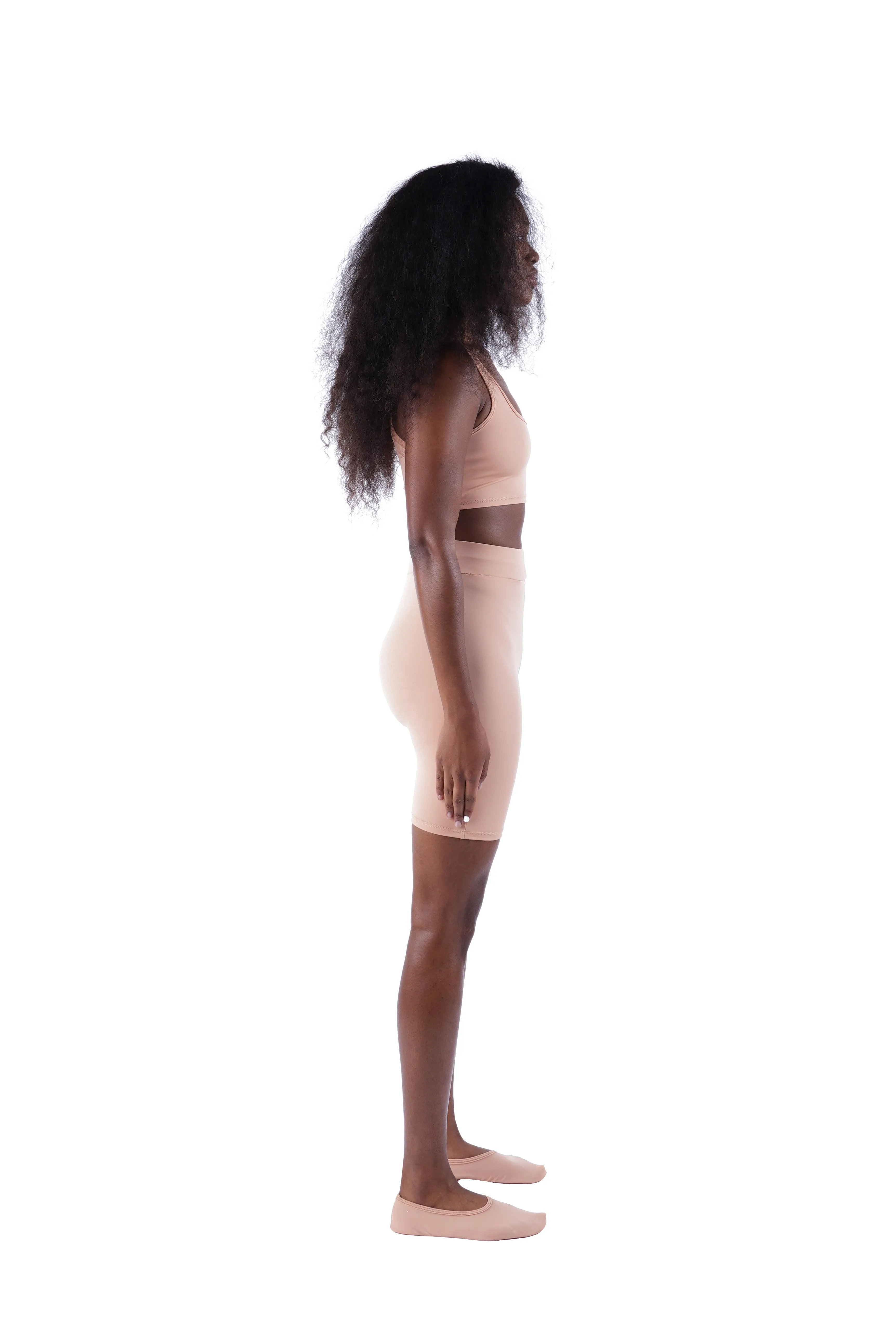 The High Waist Short - Nude 01