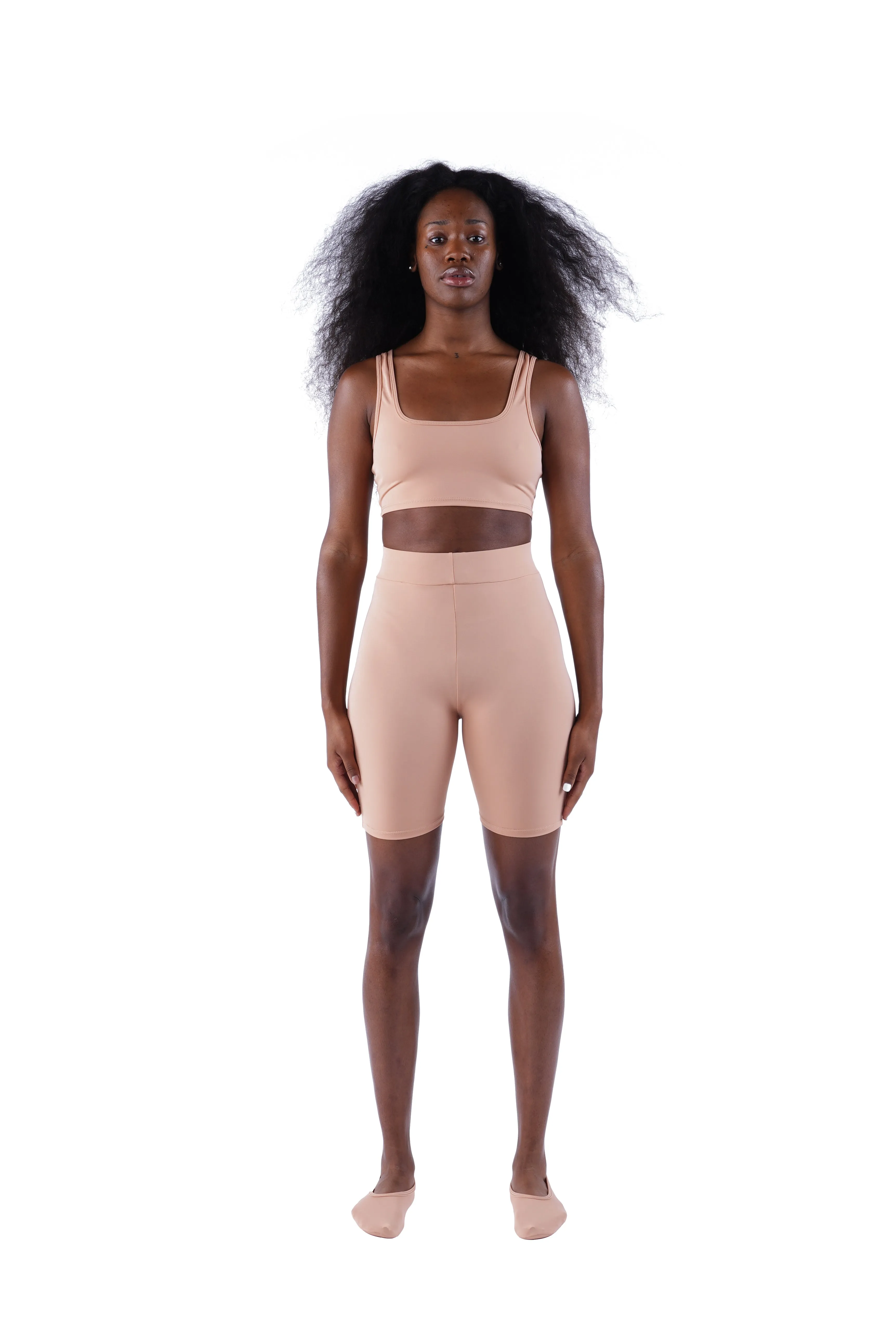 The High Waist Short - Nude 01