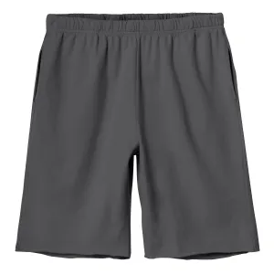 The Softest Mens Cotton Fleece Short | Charcoal
