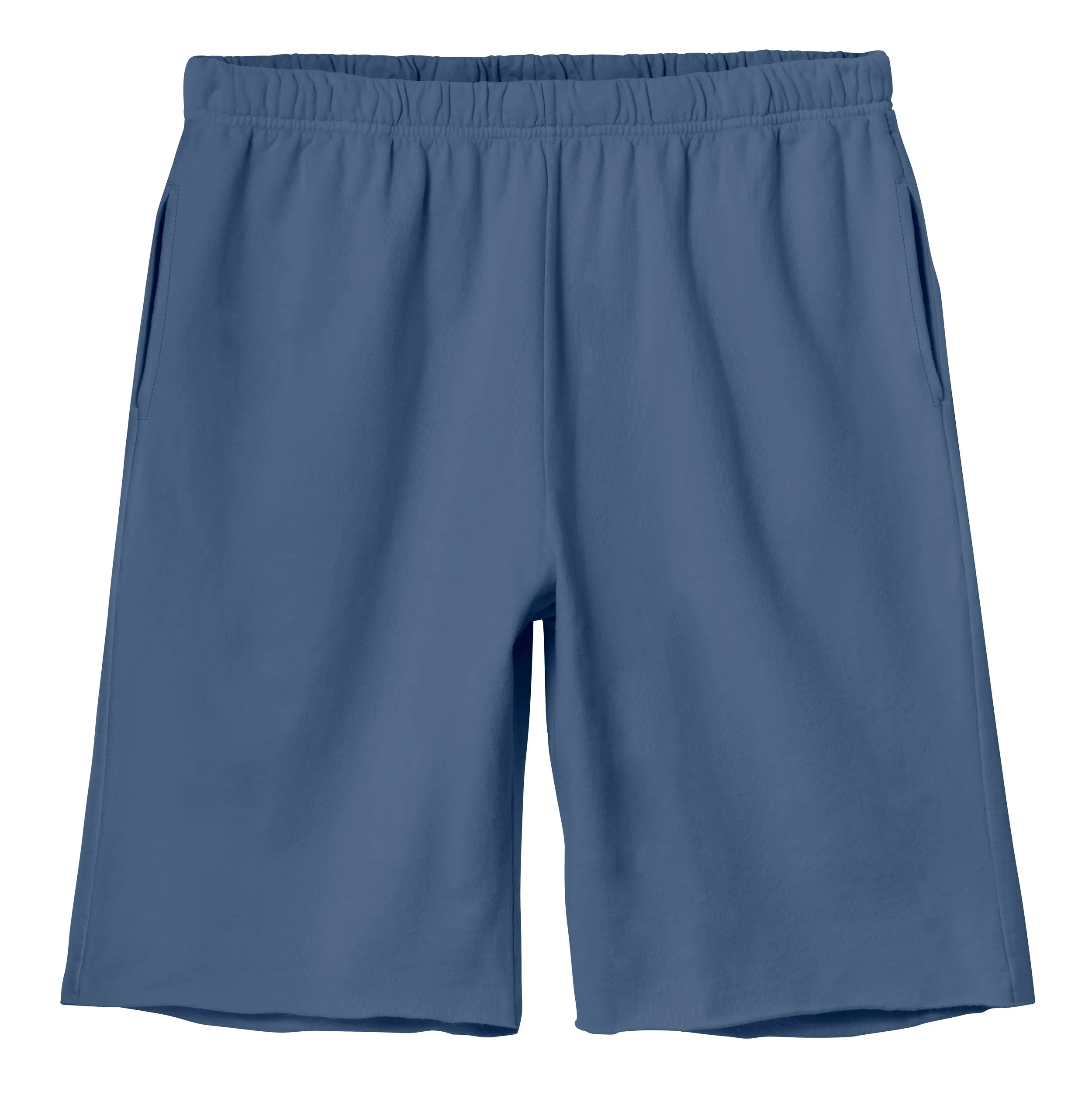 The Softest Mens Cotton Fleece Short | Denim Blue
