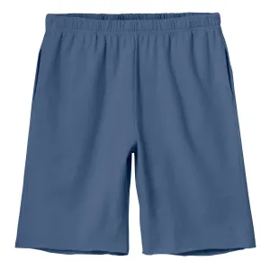 The Softest Mens Cotton Fleece Short | Denim Blue