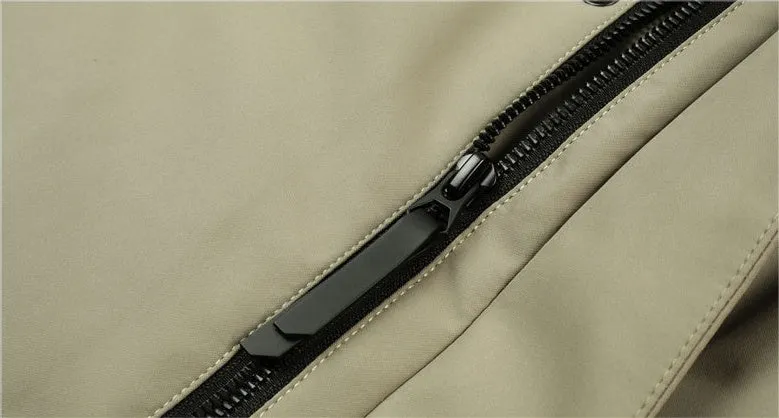 Thickened Windproof Down Jacket with Detachable Hood
