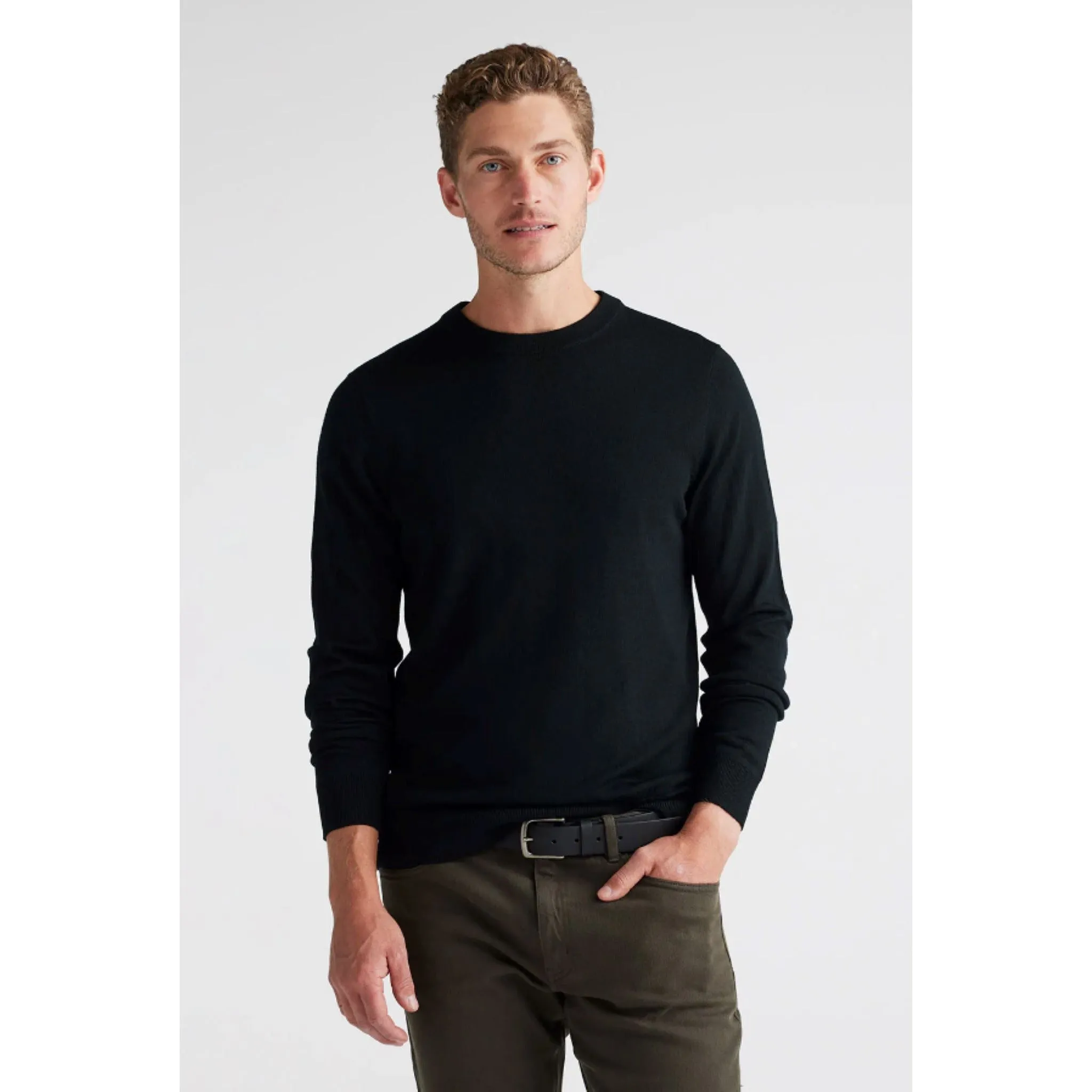 TOORALLIE MENS FINE CREW JUMPER