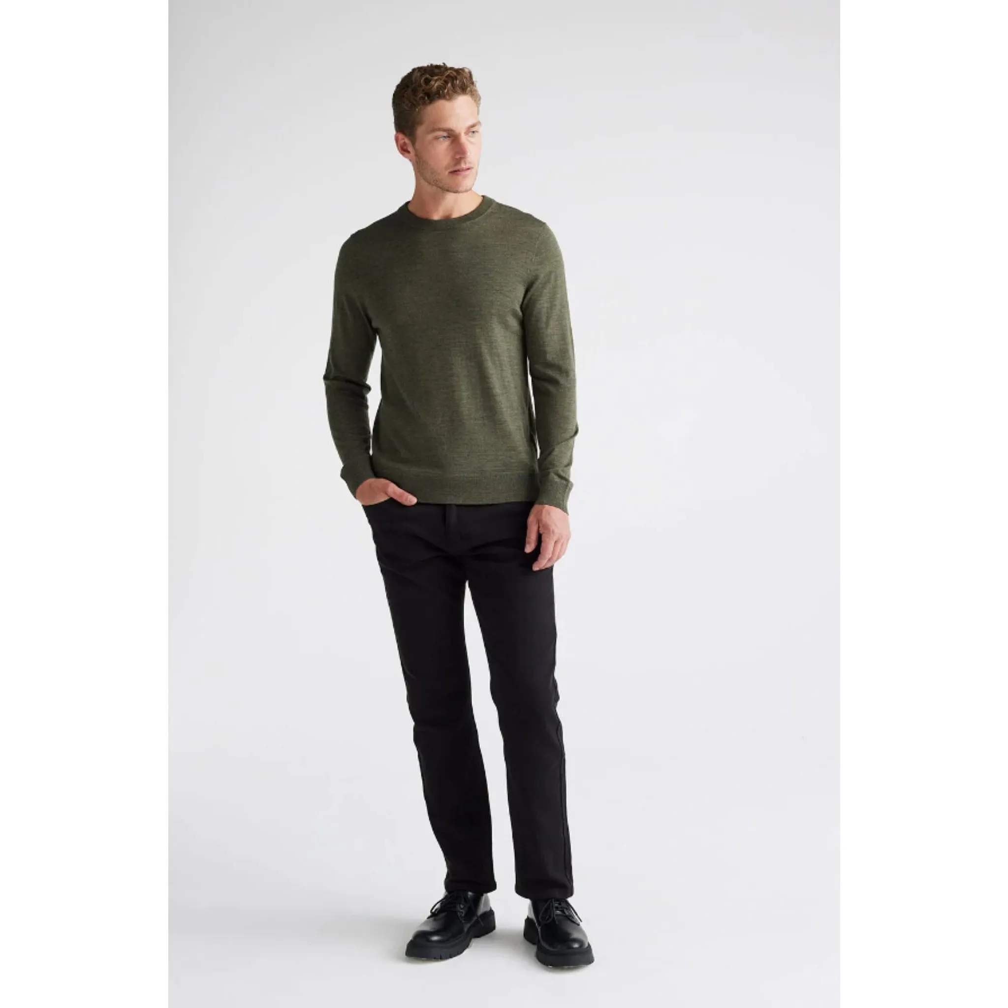 TOORALLIE MENS FINE CREW JUMPER