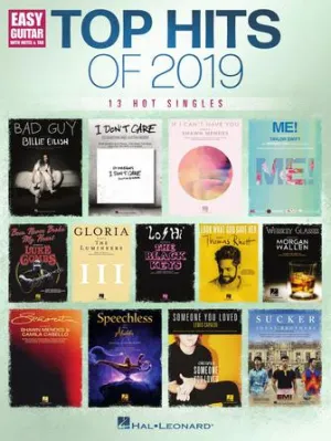 Top Hits of 2019 for Easy Guitar (Easy Guitar with Notes & Tab)