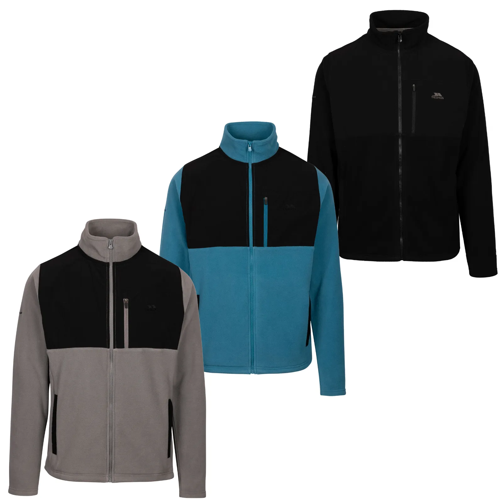 Trespass Mens Falkenham Full Zip Fleece