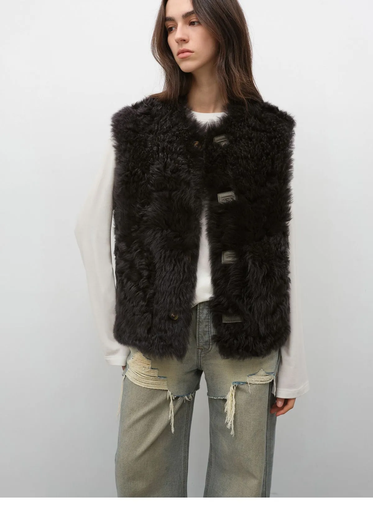 Tuscan Fur Vest