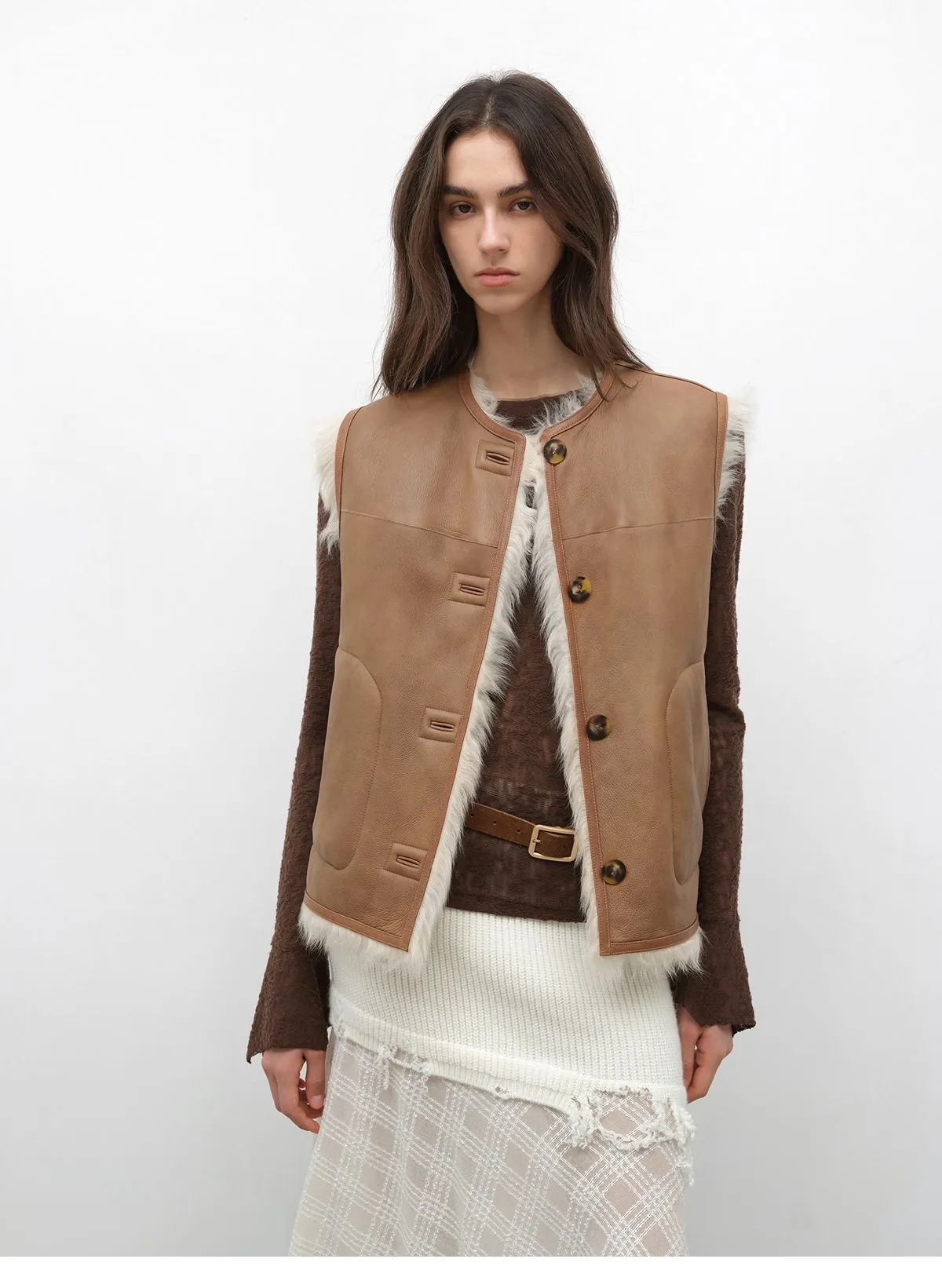 Tuscan Fur Vest
