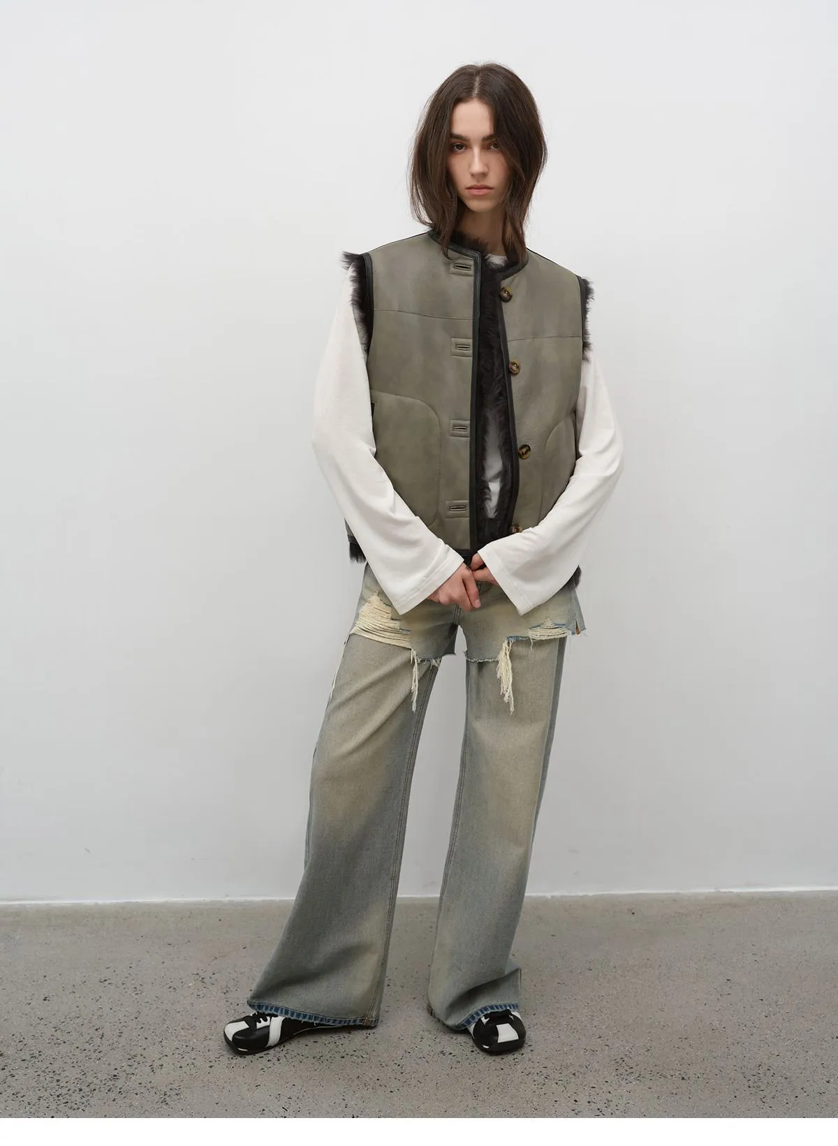 Tuscan Fur Vest