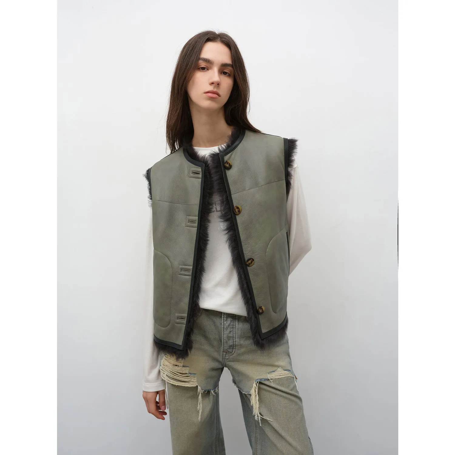 Tuscan Fur Vest