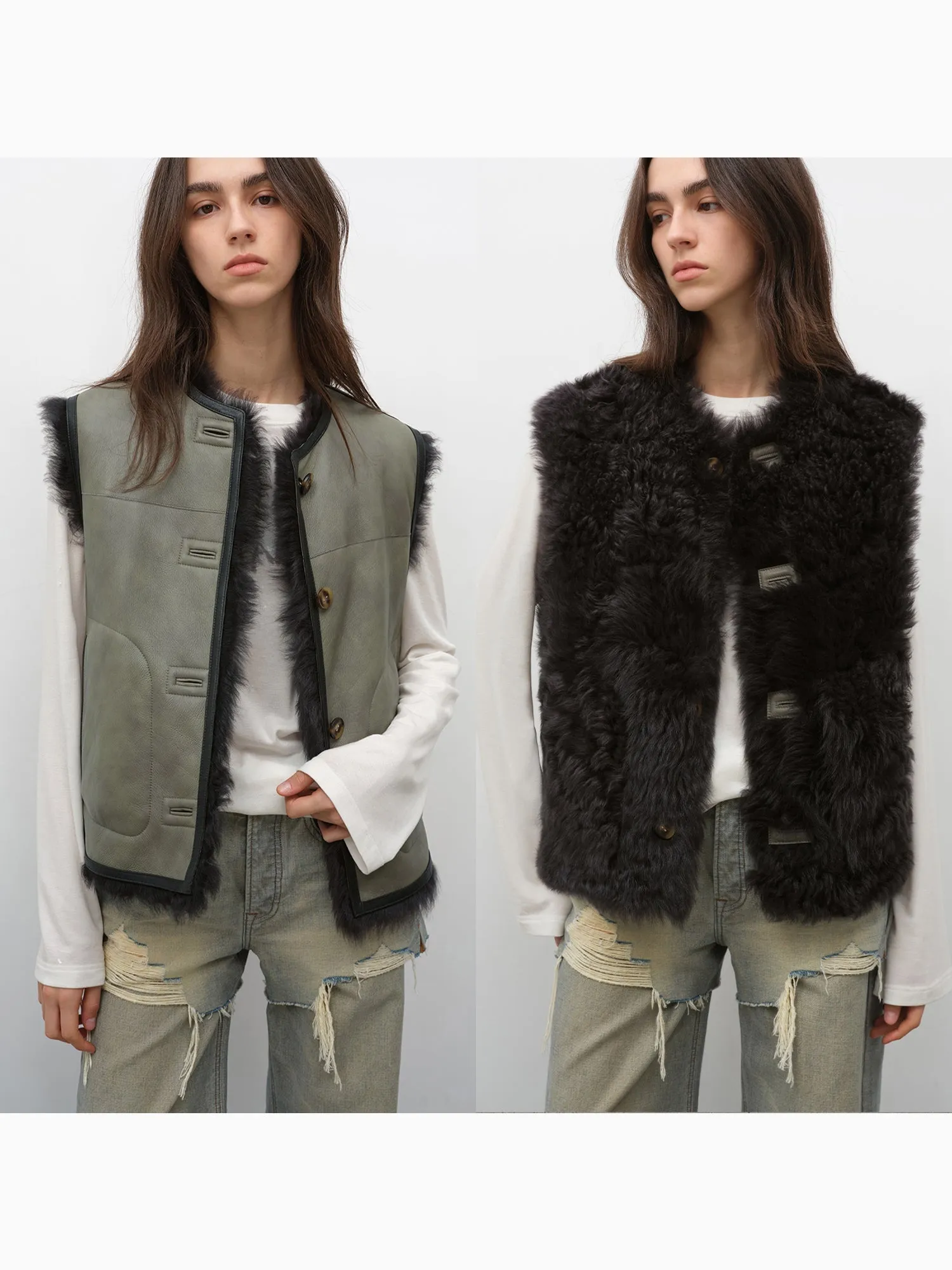 Tuscan Fur Vest