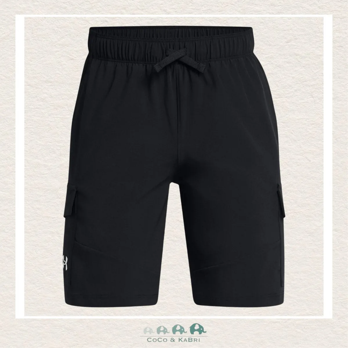 Under Armour Youth Boys' Tech™ Woven Cargo Shorts Black