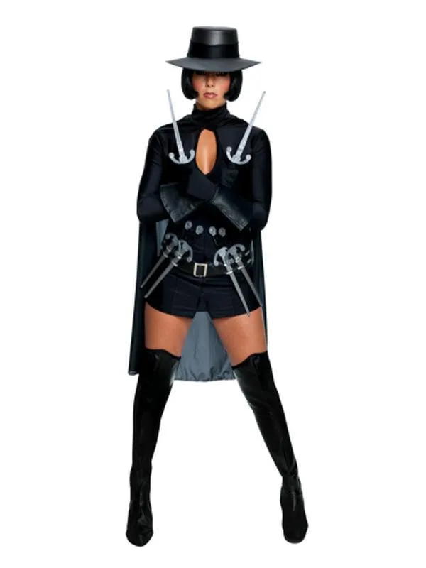 V For Vendetta Secret Wishes Costume Size S