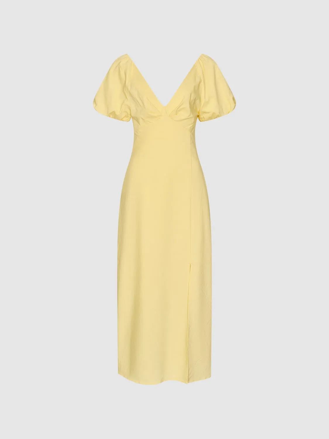V-Neck Longline Dresses