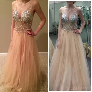 V-Neck Prom Dress,Sexy Prom Dress,Tulle Prom Dress ,Sparkle Prom Dress,Party Prom Dresses ,Evening Dresses,Long Prom Dress,Prom Dresses Online,PD0127