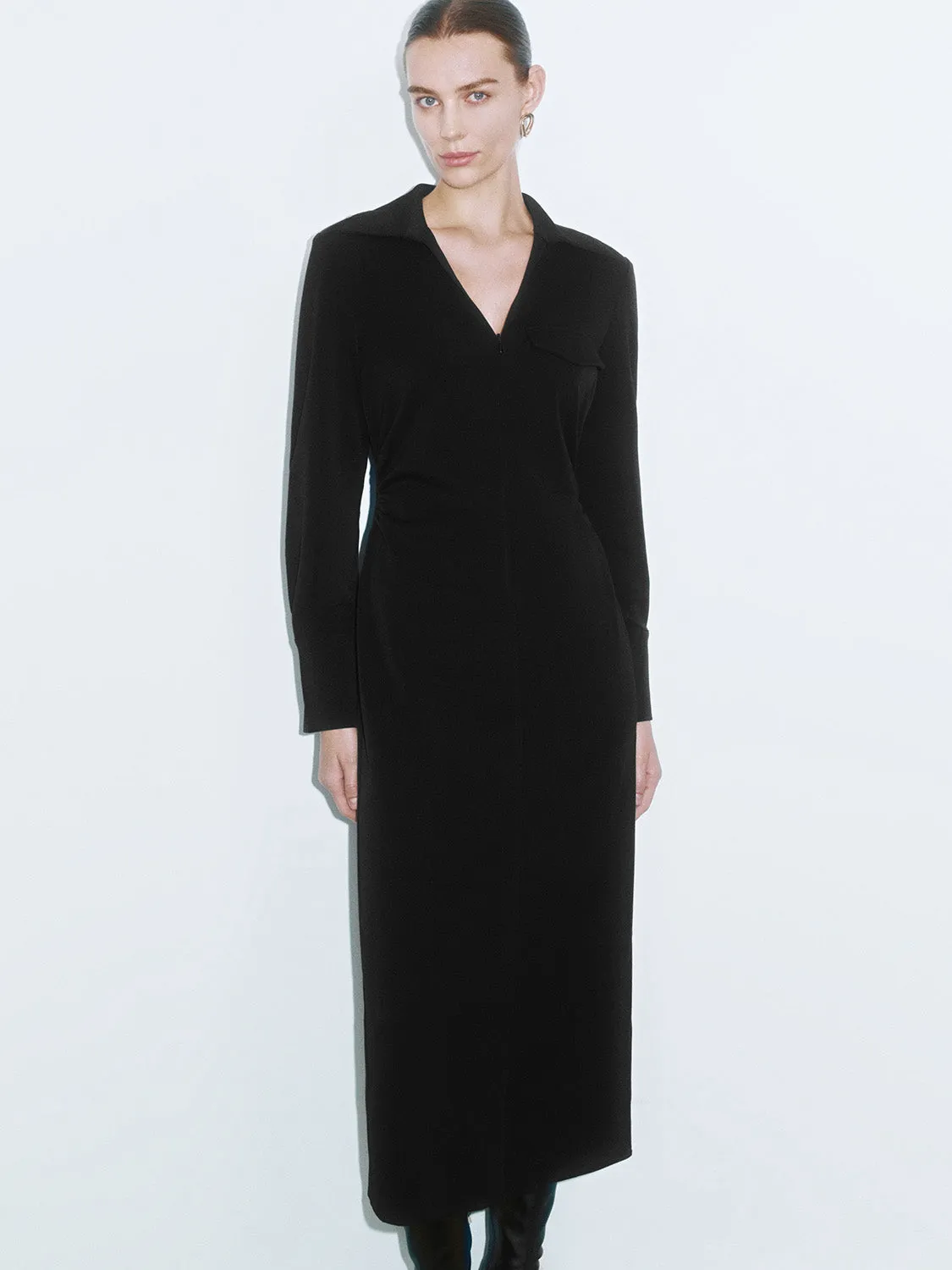 V Neck Straight Dresses