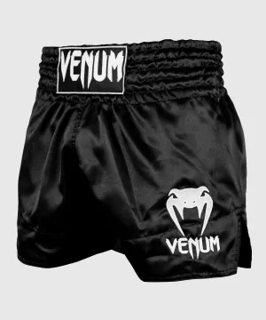 Venum Classic Muay Thai Short - Black/White