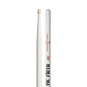 Vic Firth American Classic Wood Tip 5A in White Finish