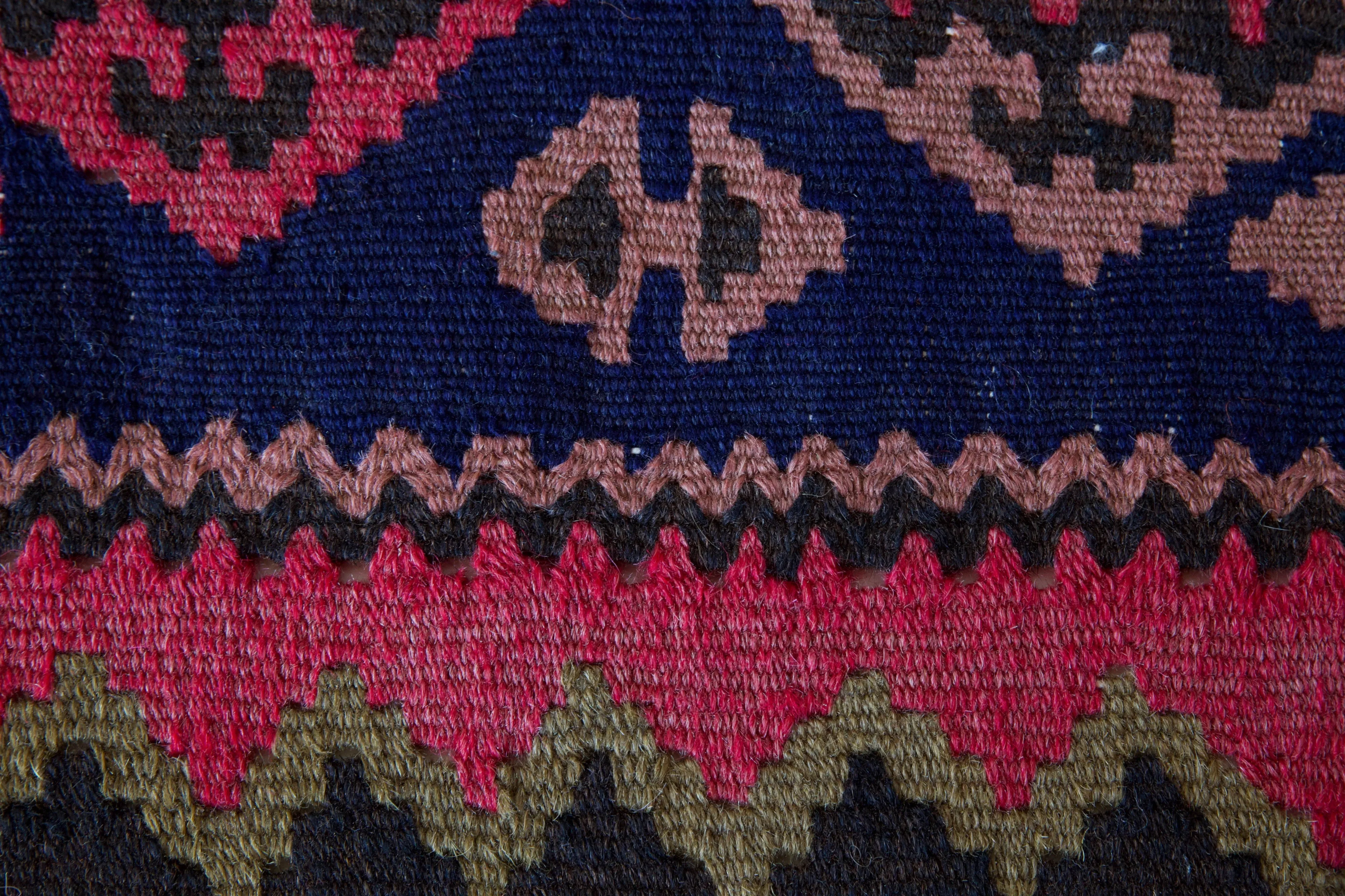 Vintage eastern Anatolian Kilim Rug 3'4"x6'