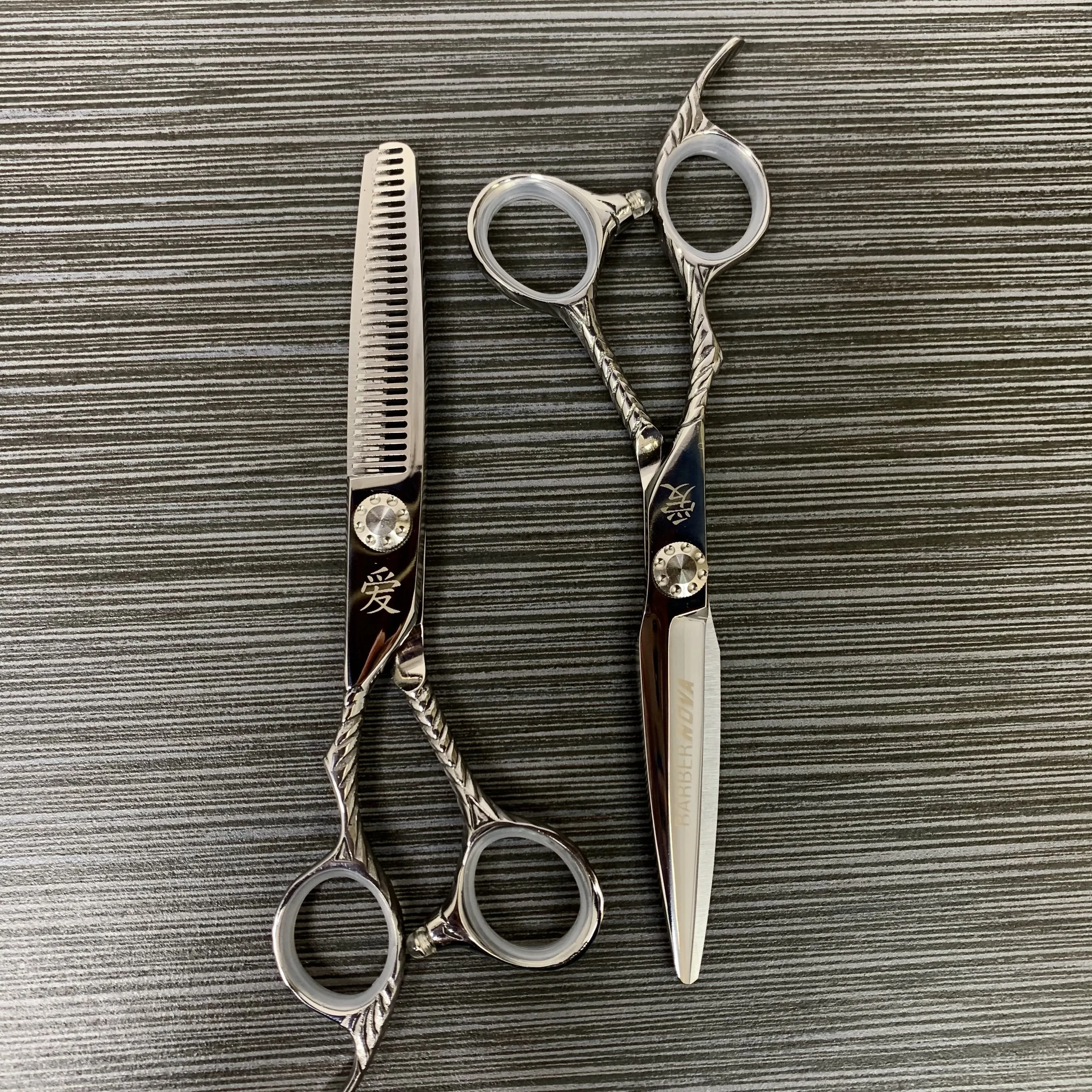 Viserion Nova Silver LEFT HANDED  6 Inch Shears Set